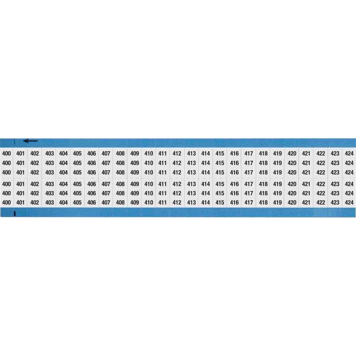 Brady® WM-400-424-SC-PK Wire Marker Cards