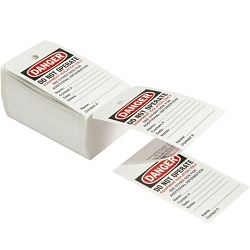 Brady® THT-284-851-FRMT2 Blank Tags & Preprinted Headers