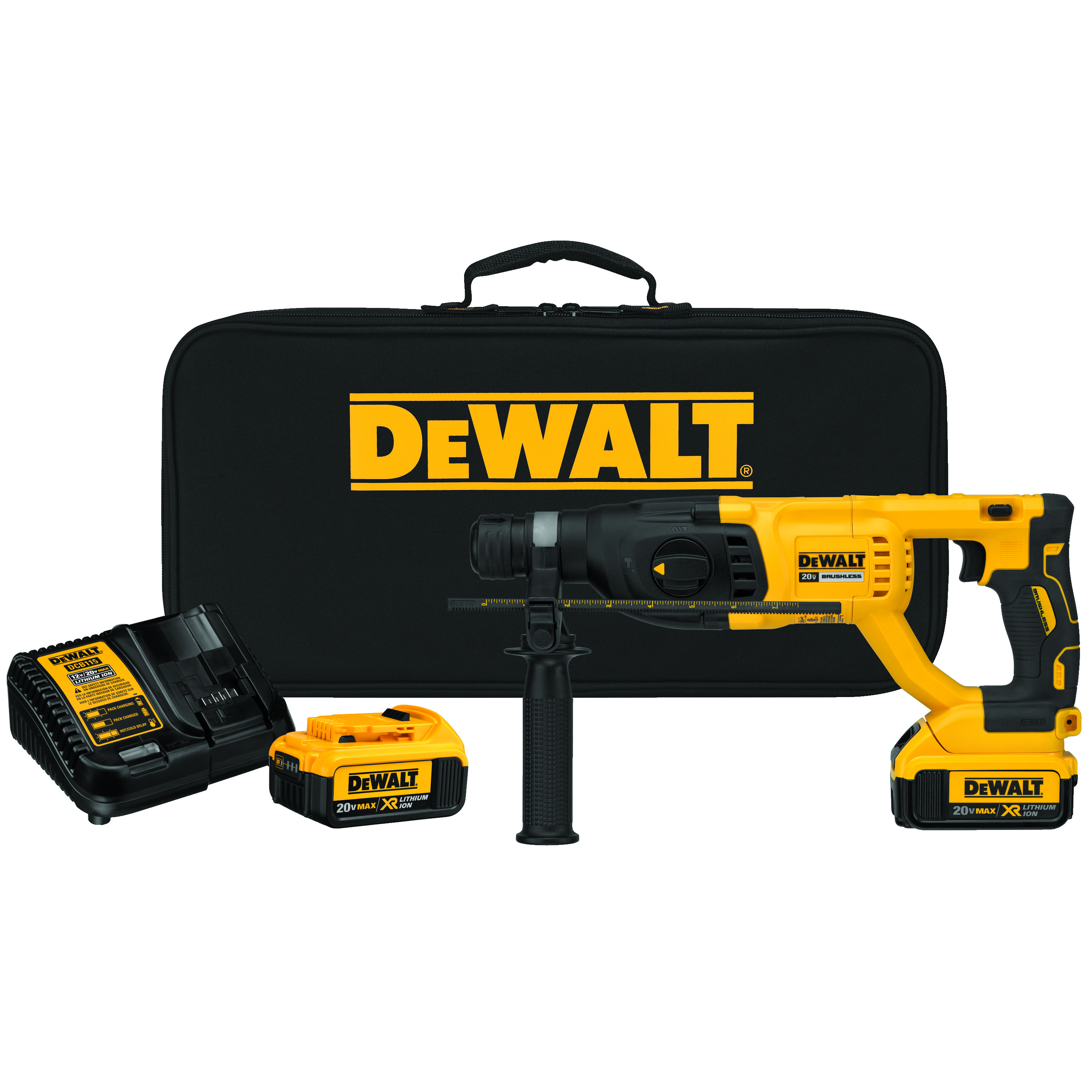 DeWALT® DCH133M2 Cordless Rotary Hammers