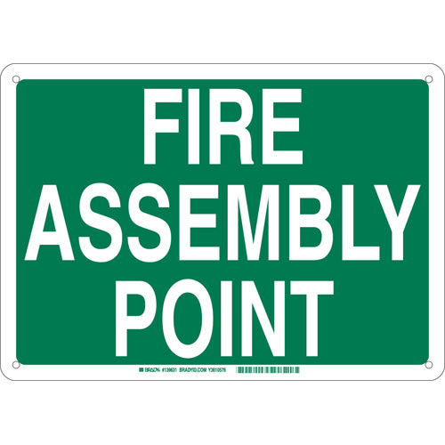 Brady® 139632 Fire, Emergency, Exit & First Aid Signs