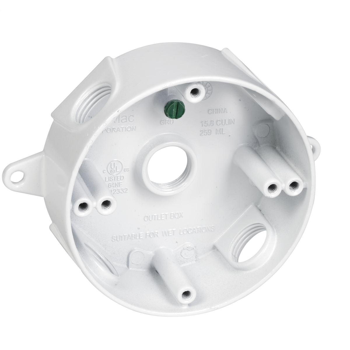 TAYMAC® RB550WH Weatherproof Round Boxes
