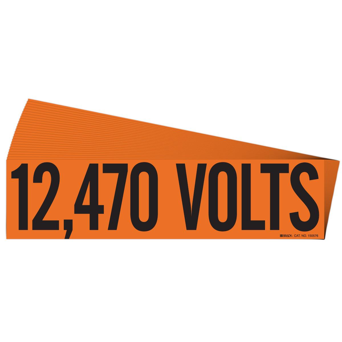 Brady® 152313 Conduit & Voltage Markers