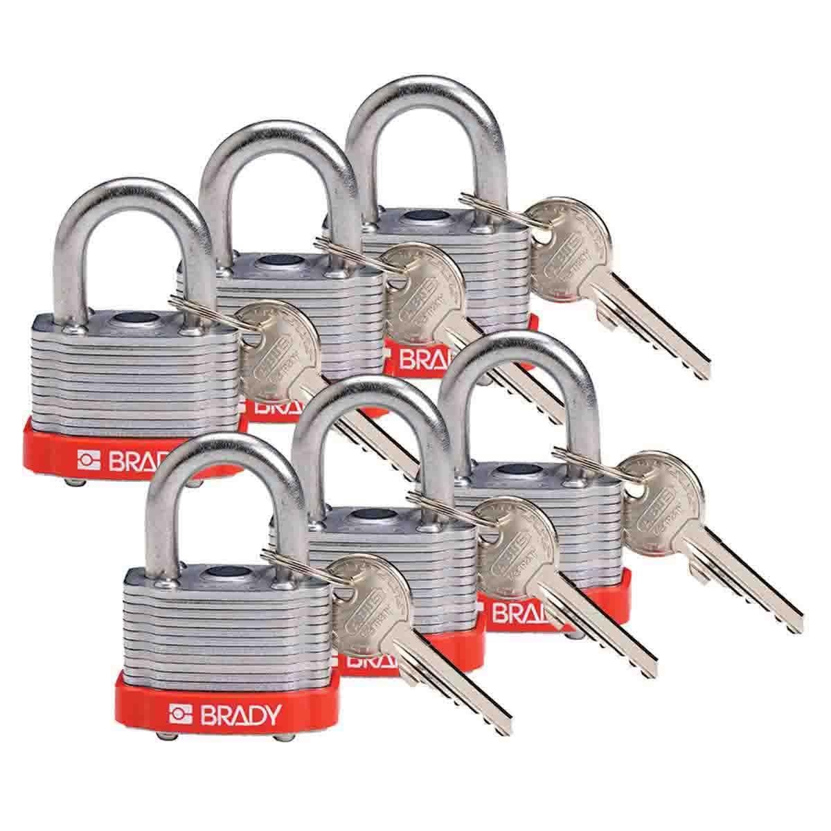 Brady® 118935 Lockout Padlocks