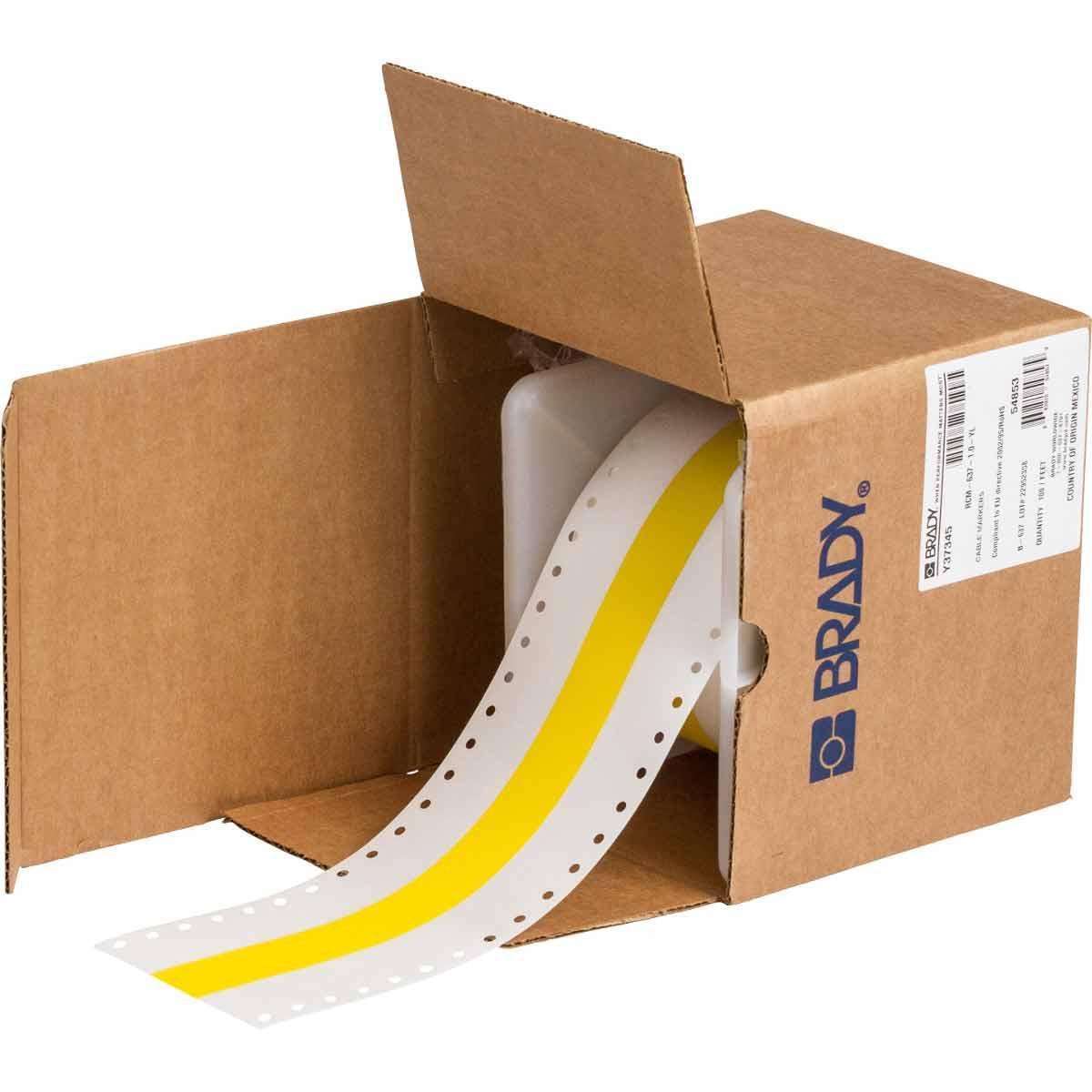 Brady® RCM-637-1.0-YL Wire & Component Labels