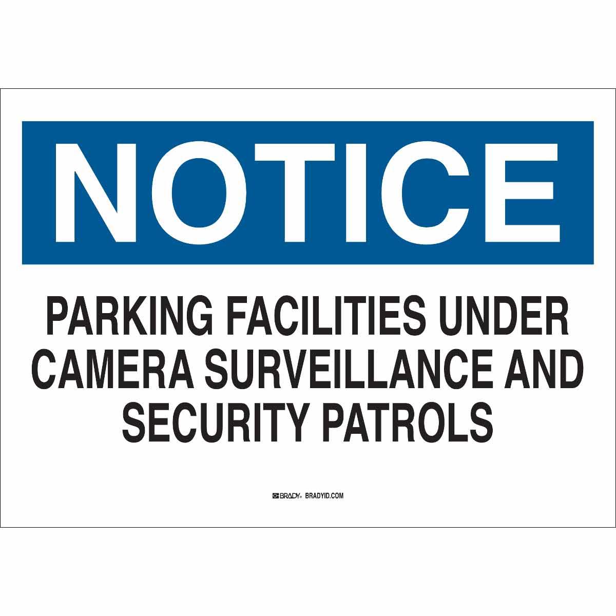 Brady® 25831 Parking & Traffic Signs