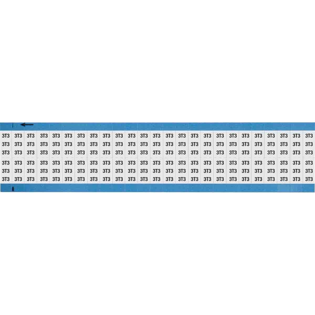 Brady® WM-3T3-SC-PK Wire Marker Cards