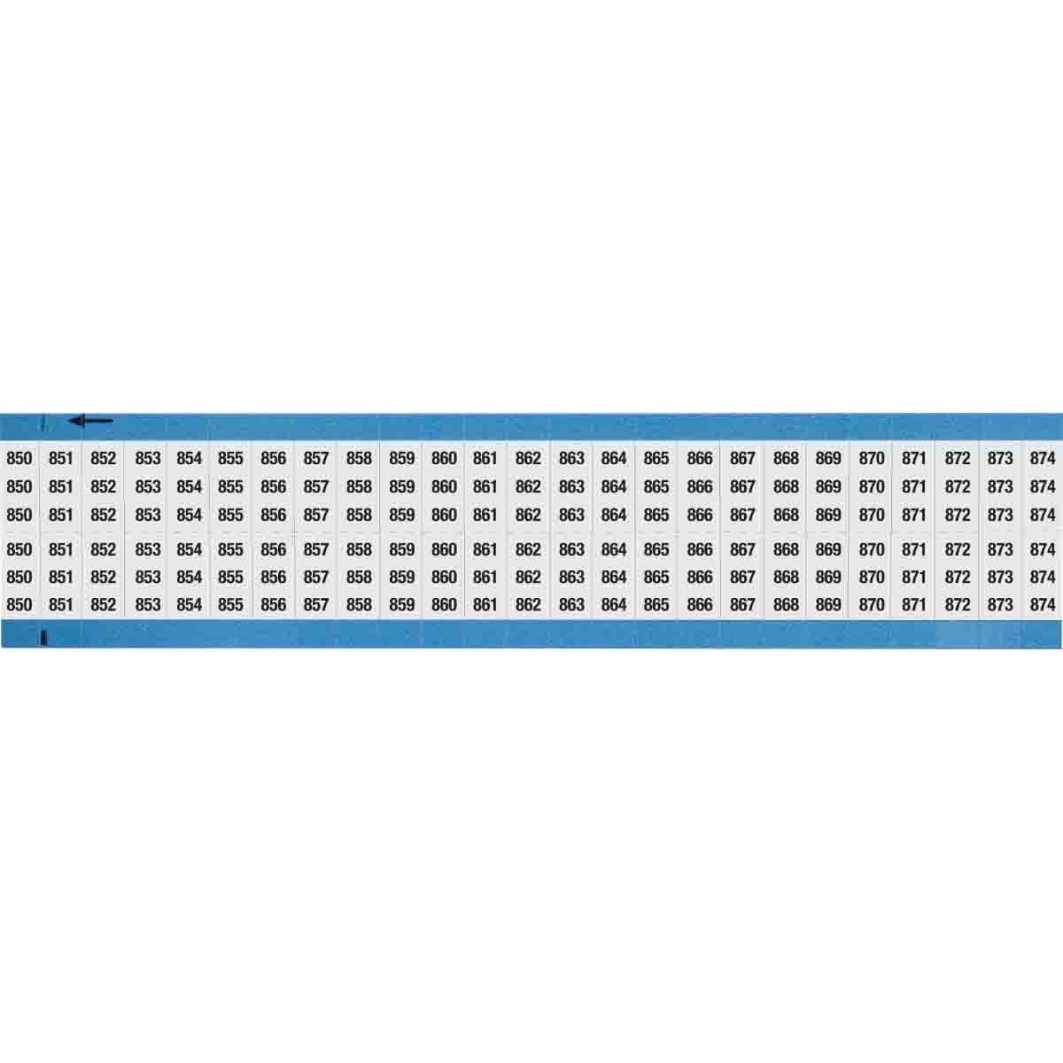 Brady® WM-850-874-SC-PK Wire Marker Cards