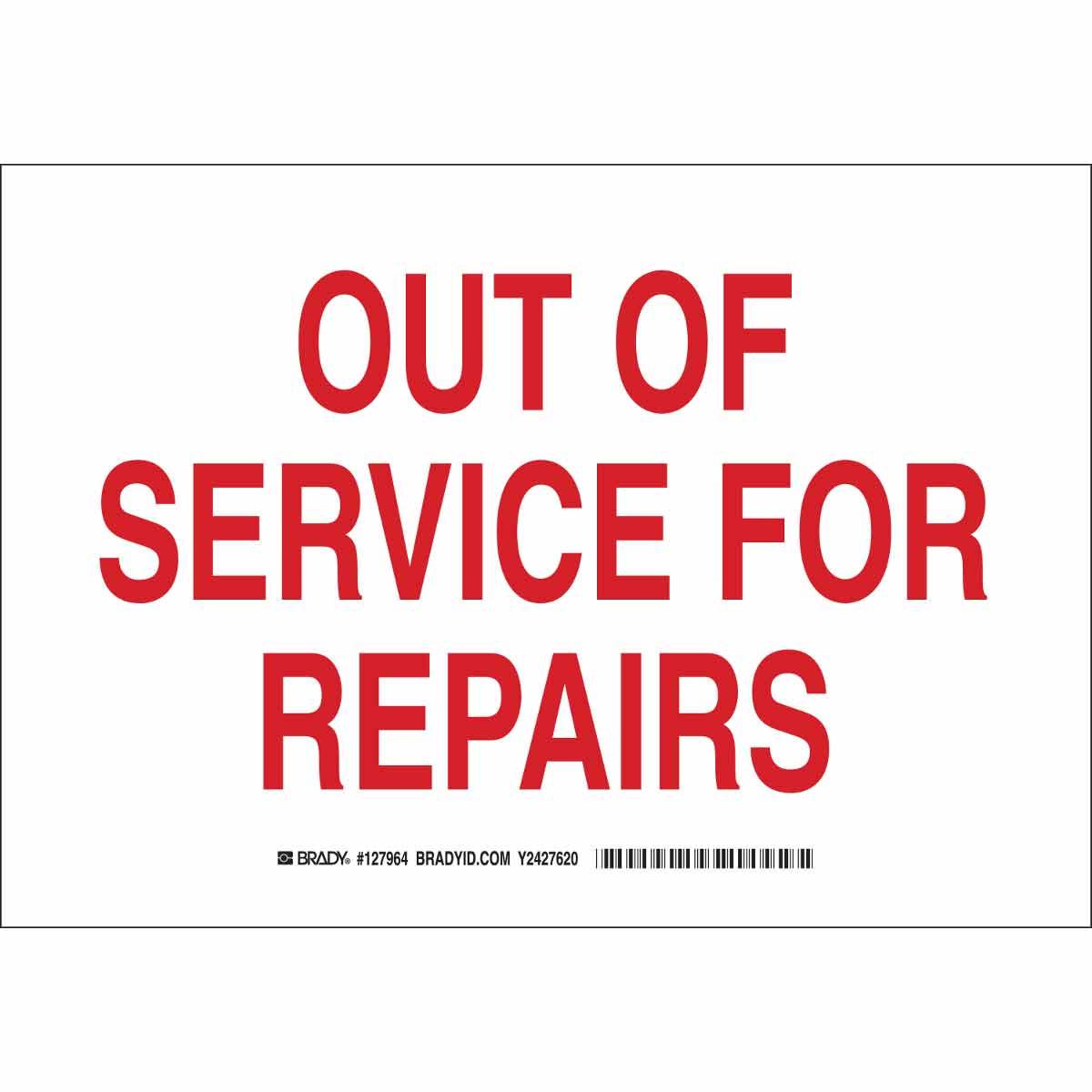 Brady® 127964 Accident Prevention Signs