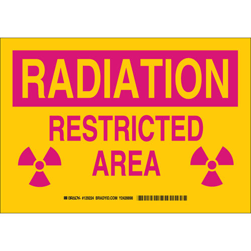 Brady® 129223 Chemical & Hazardous Material Signs