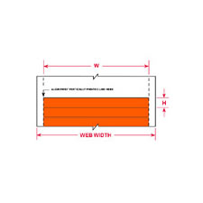 Brady® LAT-177-124-OR Wire & Component Labels