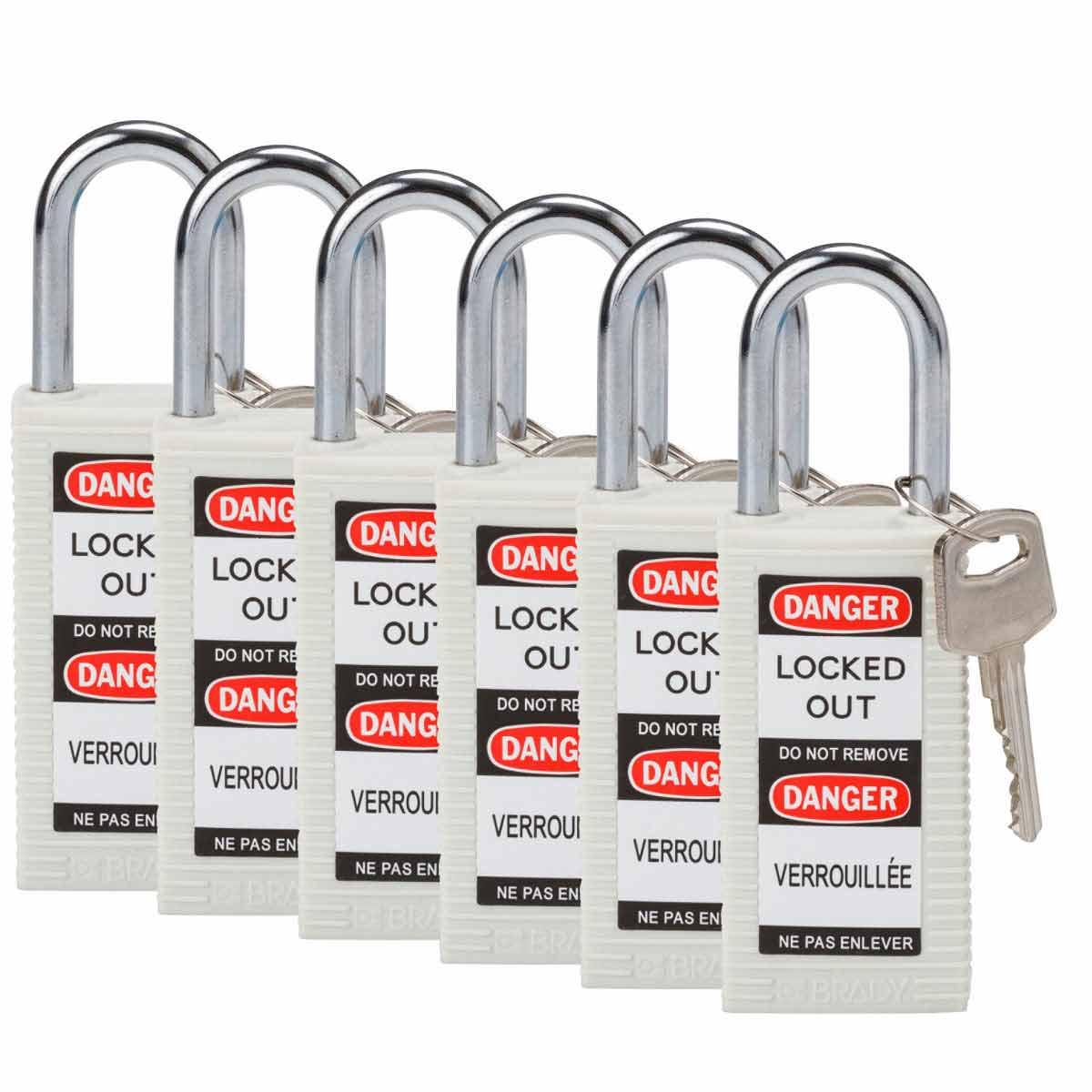 Brady® 123404 Lockout Padlocks