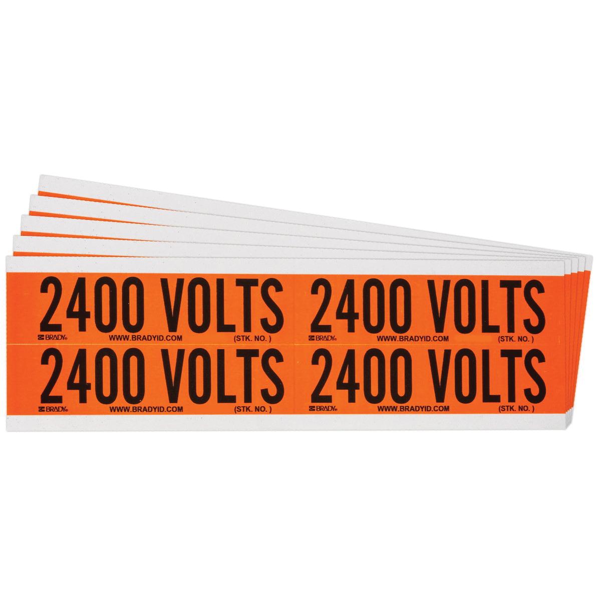 Brady® 152355 Conduit & Voltage Markers