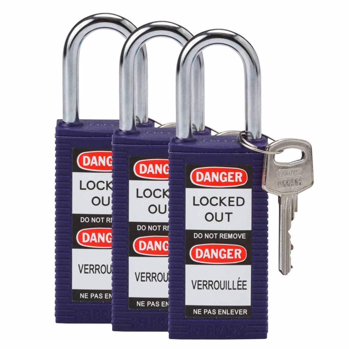 Brady® 123421 Lockout Padlocks