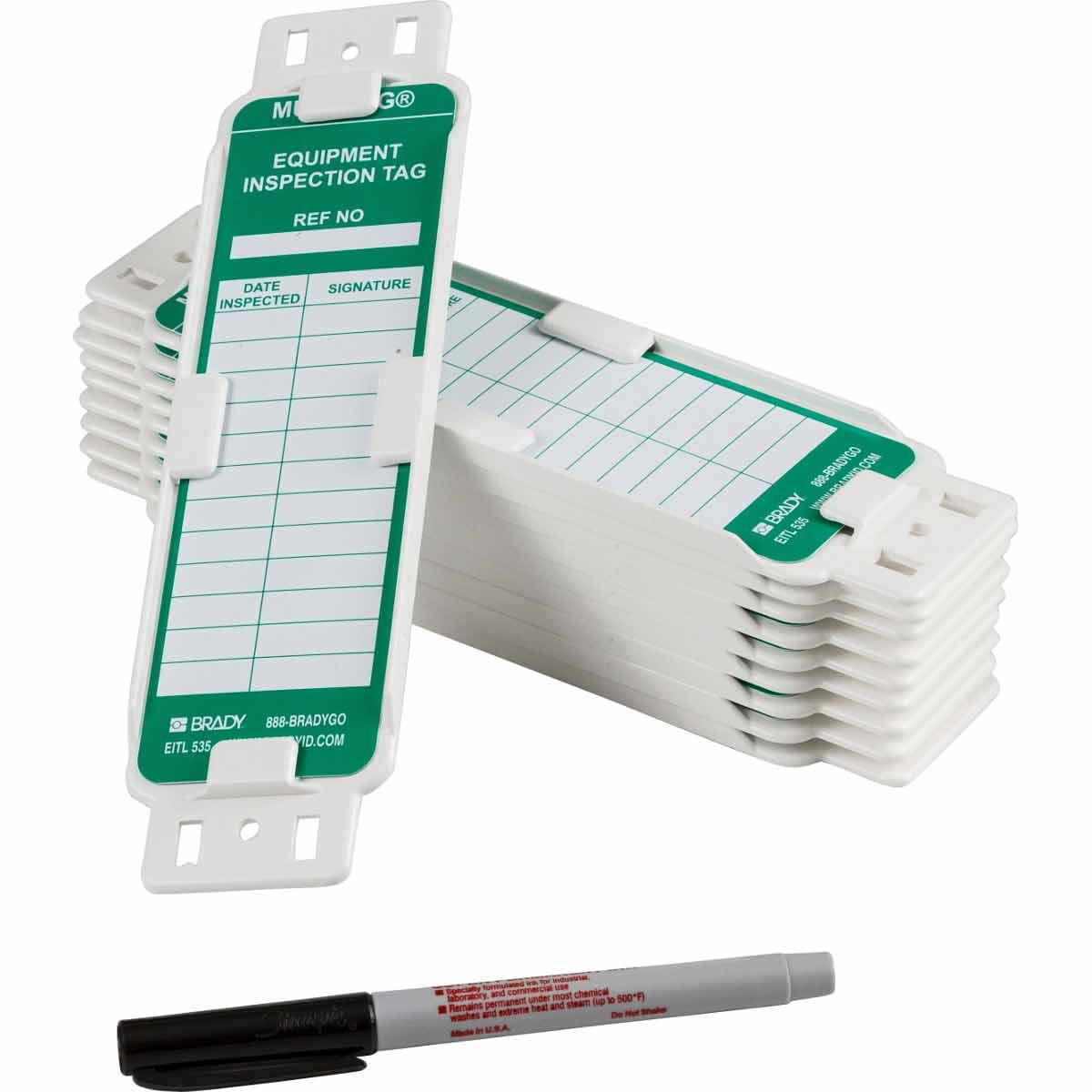 Brady® MUL-EITHUSA01A Safety & Facility Tags