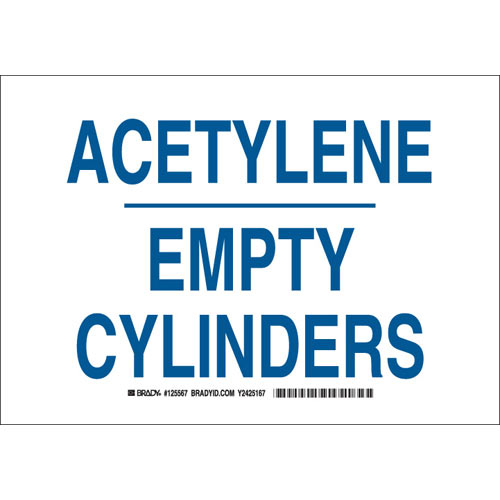 Brady® 125568 Chemical & Hazardous Material Signs