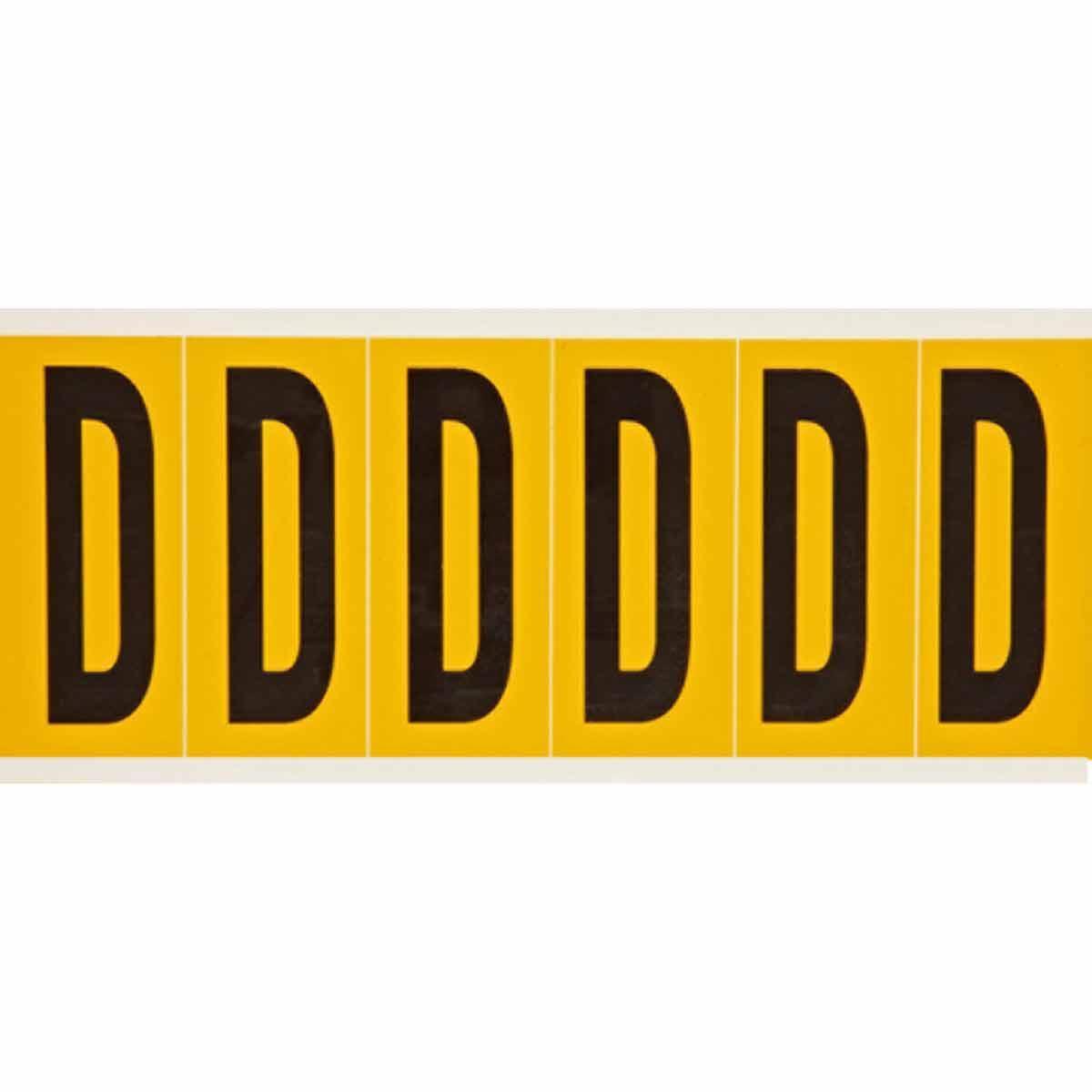 Brady® 1550-D Letters & Numbers