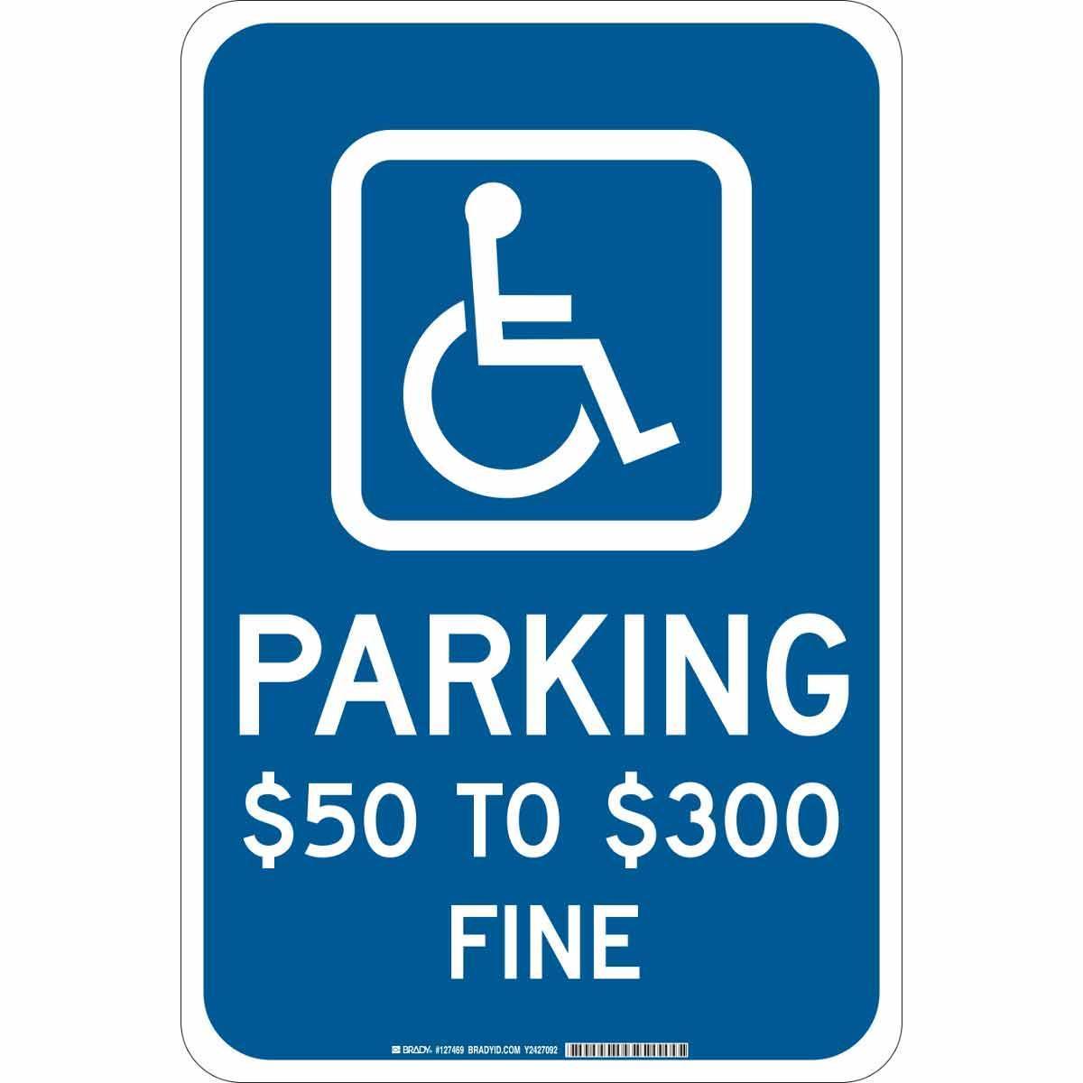 Brady® 127467 Parking & Traffic Signs