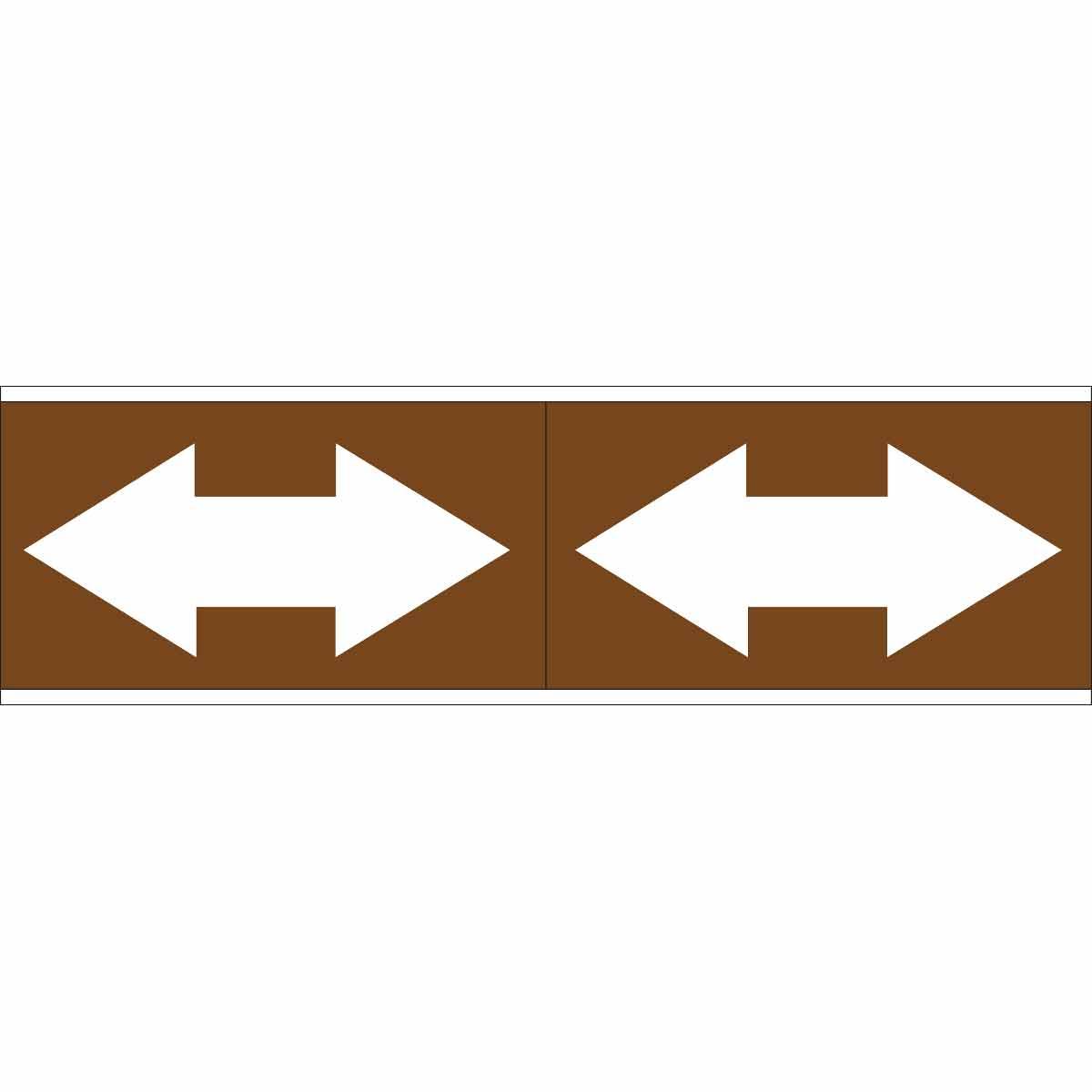 Brady® 109932 Pipe Marking Arrows & Banding Tape