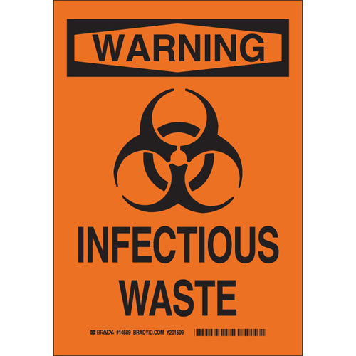 Brady® 14689 Chemical & Hazardous Material Signs