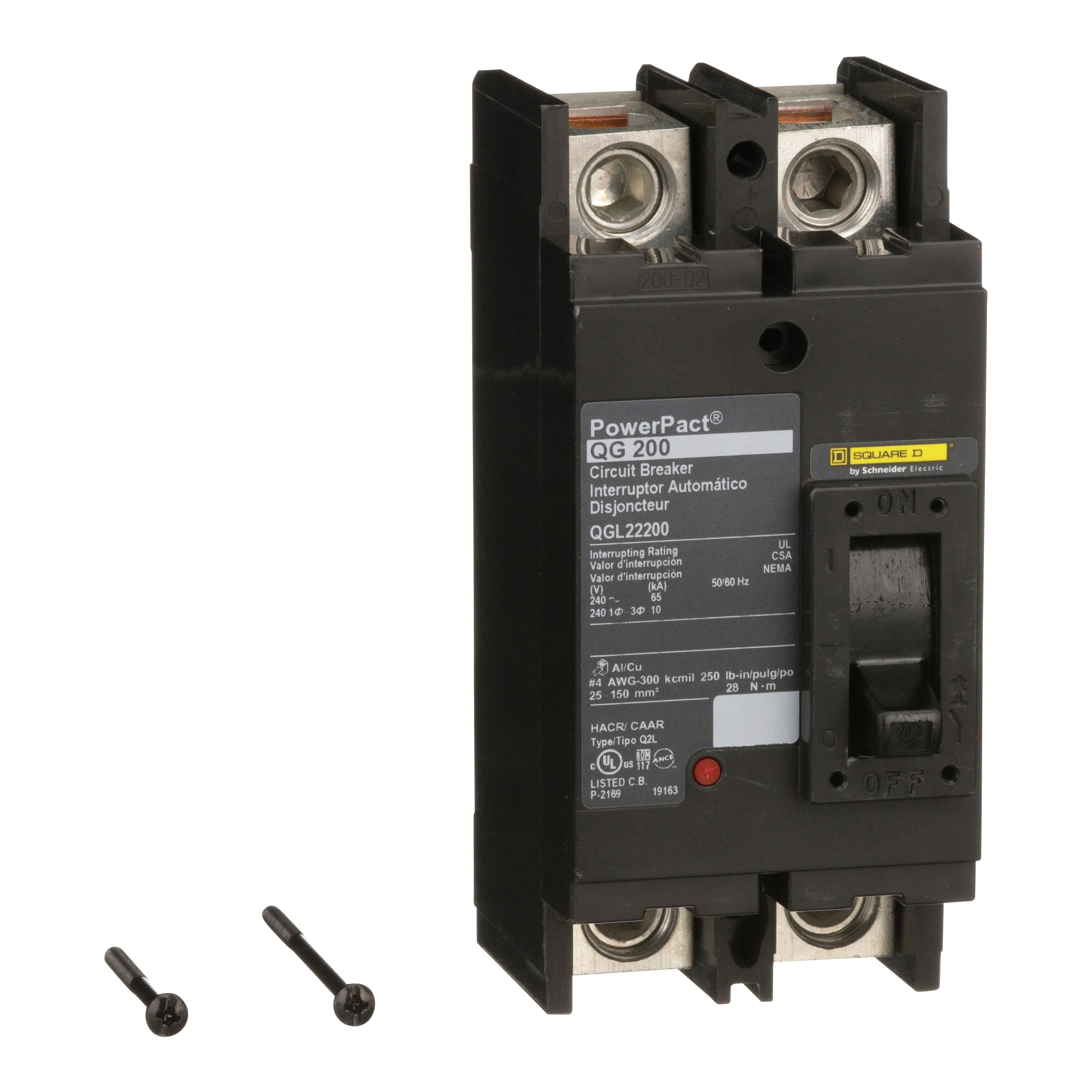 Square D™ QGL22200 Molded Case Circuit Breakers