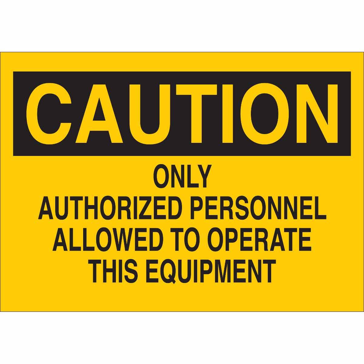 Brady® 22921 Accident Prevention Signs