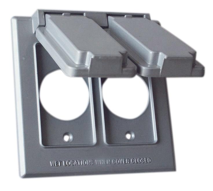 Southwire - Topaz WCV21515 Weatherproof Device/Outlet Box Covers