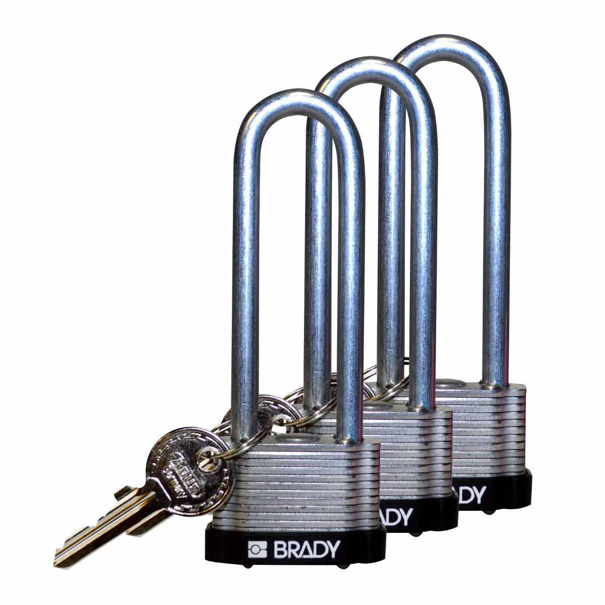 Brady® 123257 Lockout Padlocks