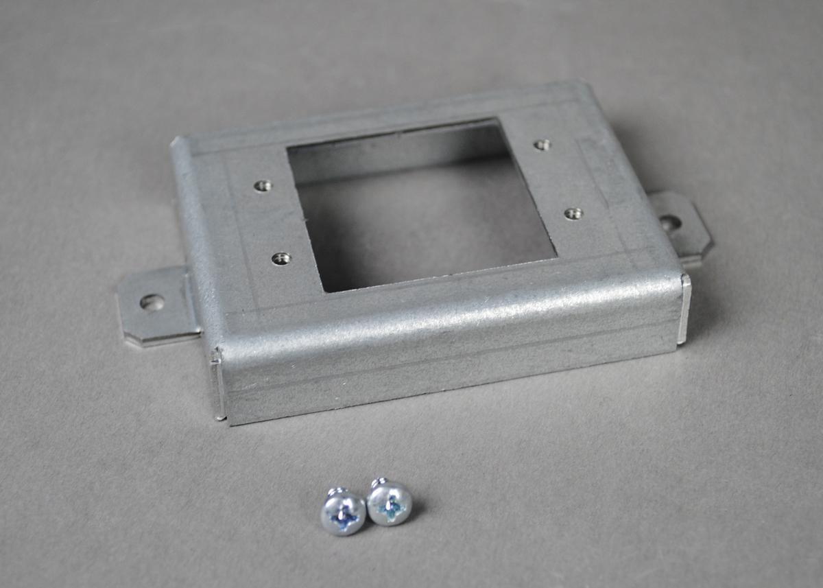 Wiremold® Omnibox™ 828MAAP A/V Adapter Plate, For Use With Omnibox™ 828GFITC or 828GFITCAL Cover Plate, Sheet Metal