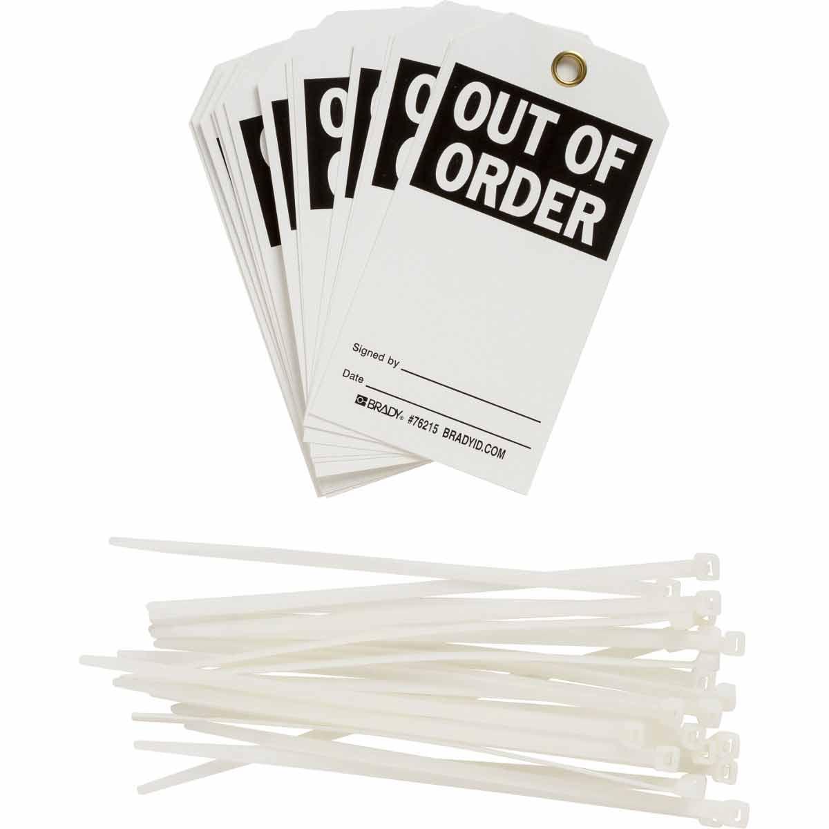 Brady® 76215 Safety & Facility Tags
