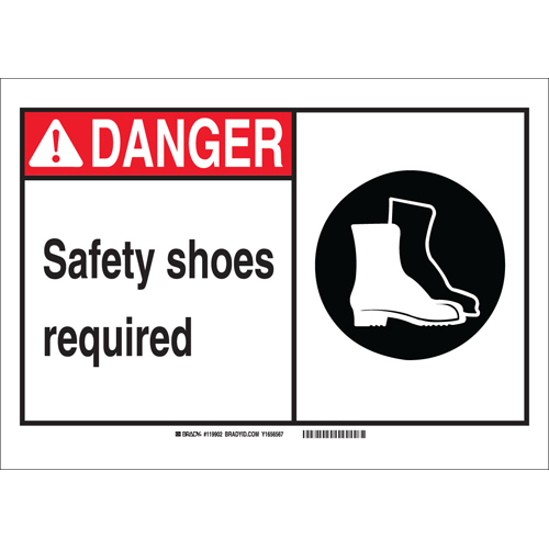 Brady® 120781 Accident Prevention Signs