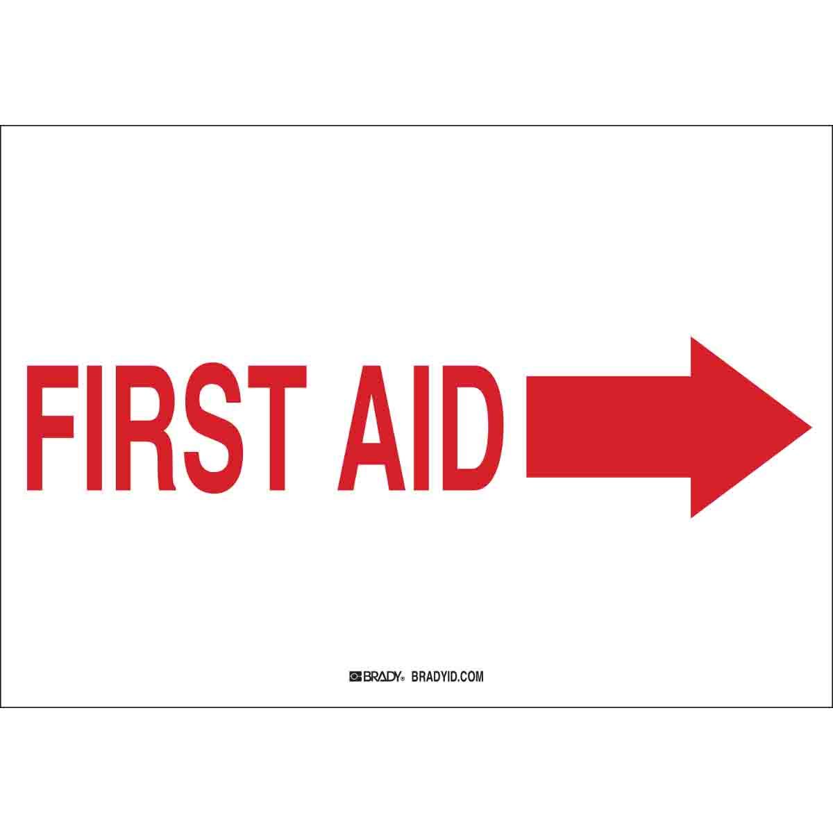 Brady® 22667 Fire, Emergency, Exit & First Aid Signs
