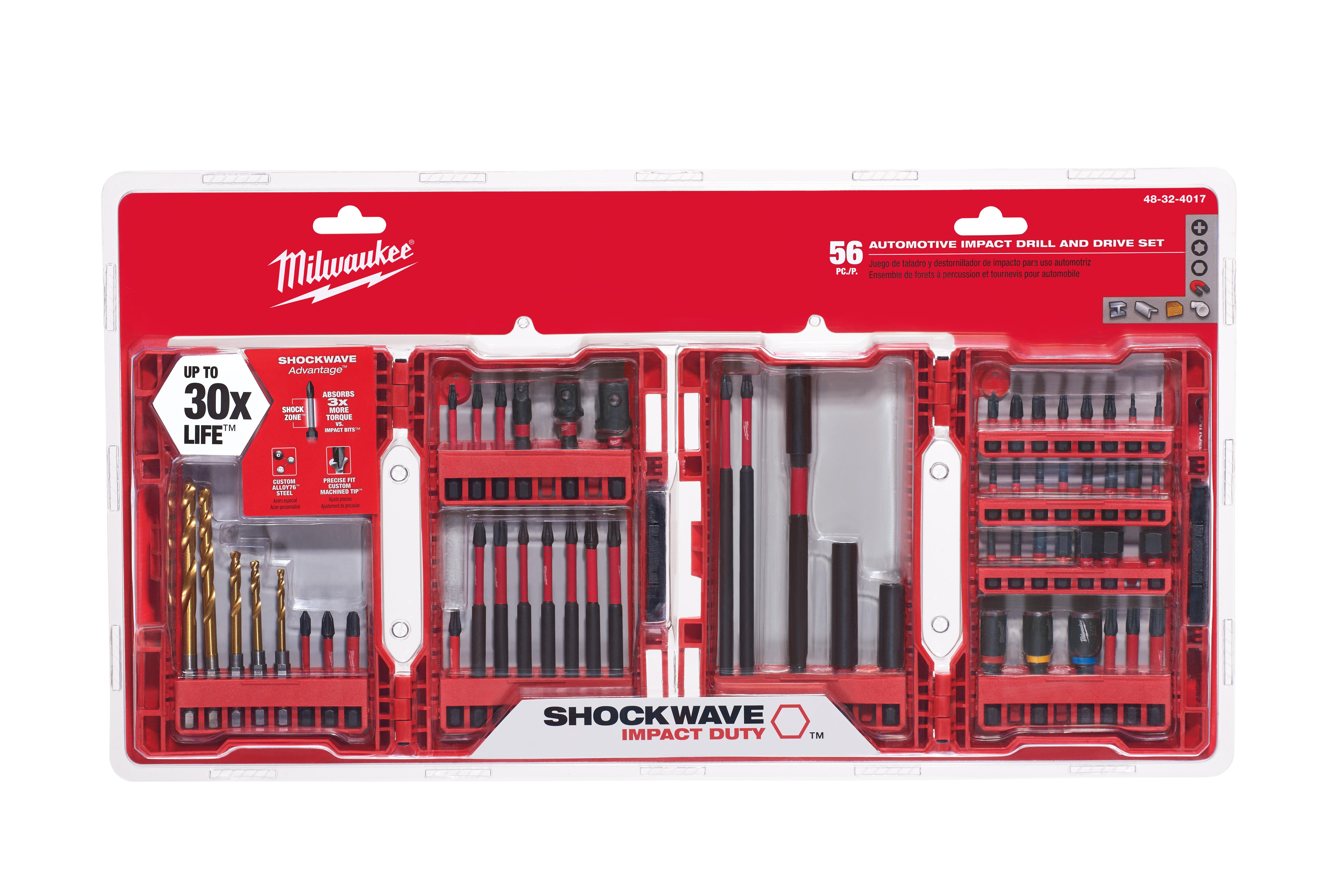 Milwaukee® 48-32-4017 Power Screwdriver Bit Sets