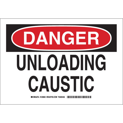 Brady® 125850 Chemical & Hazardous Material Signs