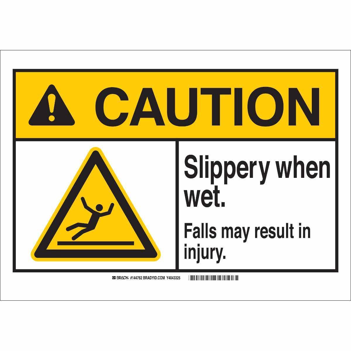 Brady® 144758 Accident Prevention Signs
