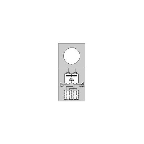 Midwest® R281C1B6H Metered Power Outlet Pedestals