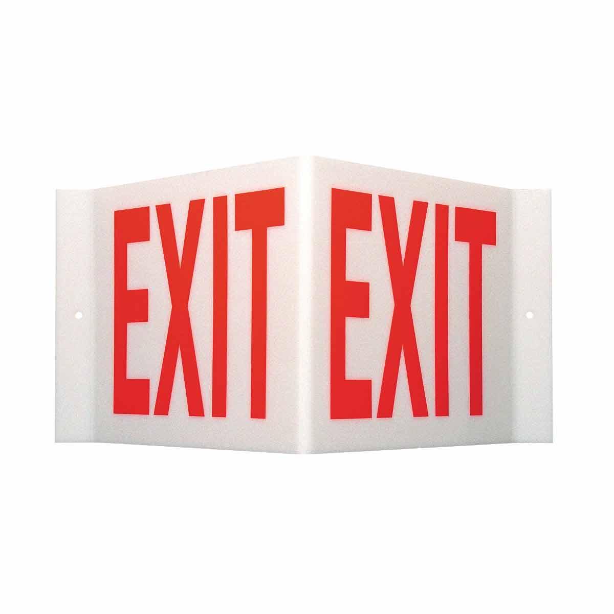 Brady® V2EX01A Fire, Emergency, Exit & First Aid Signs
