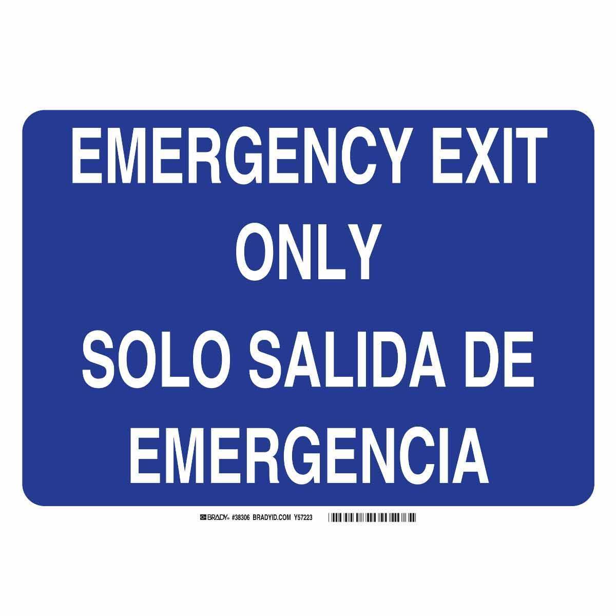 Brady® 38306 Fire, Emergency, Exit & First Aid Signs