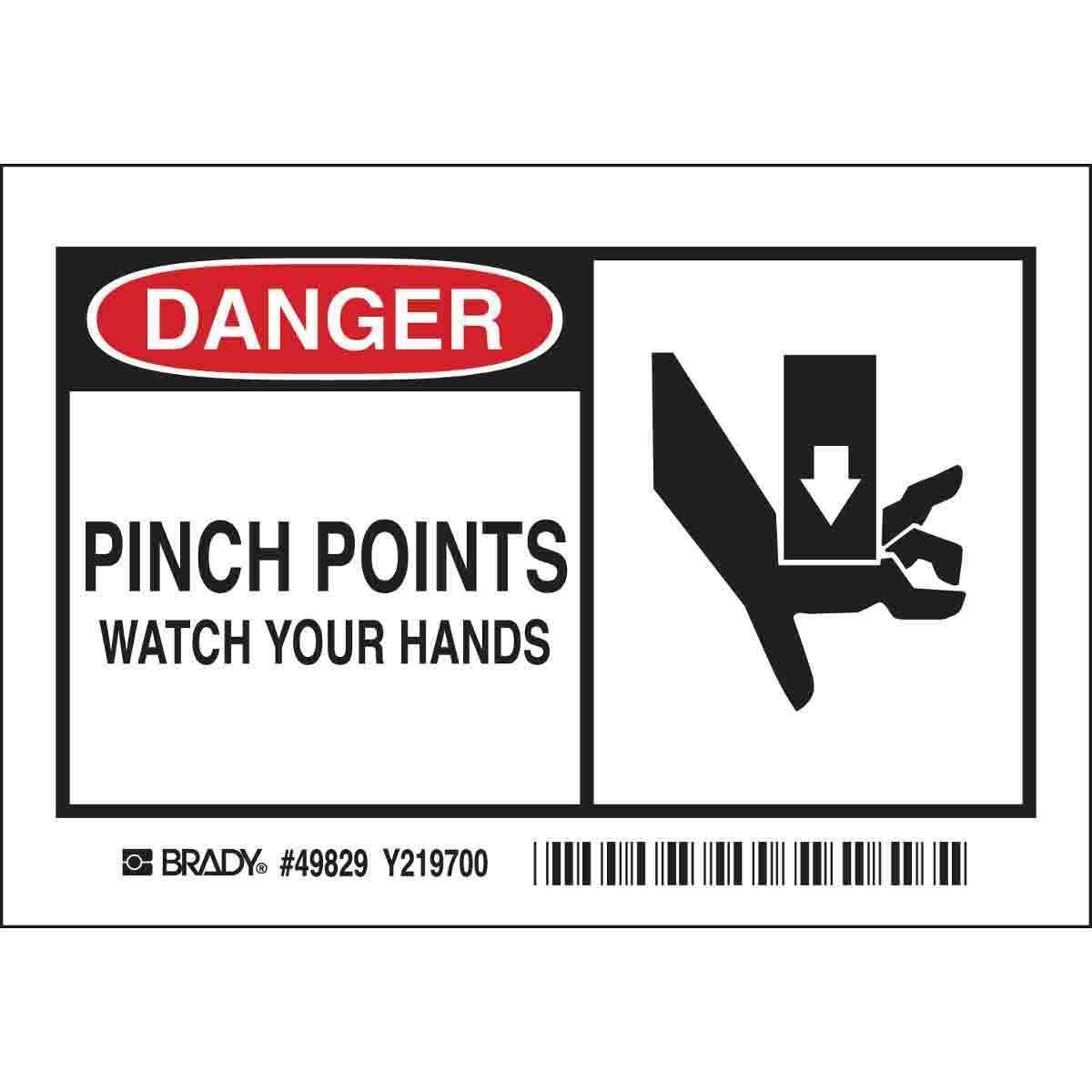Brady® 49829 Accident Prevention Signs