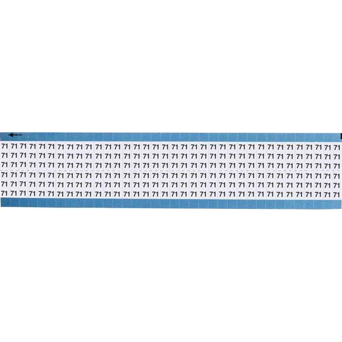 Brady® TWM-71-SC-PK Wire Marker Cards