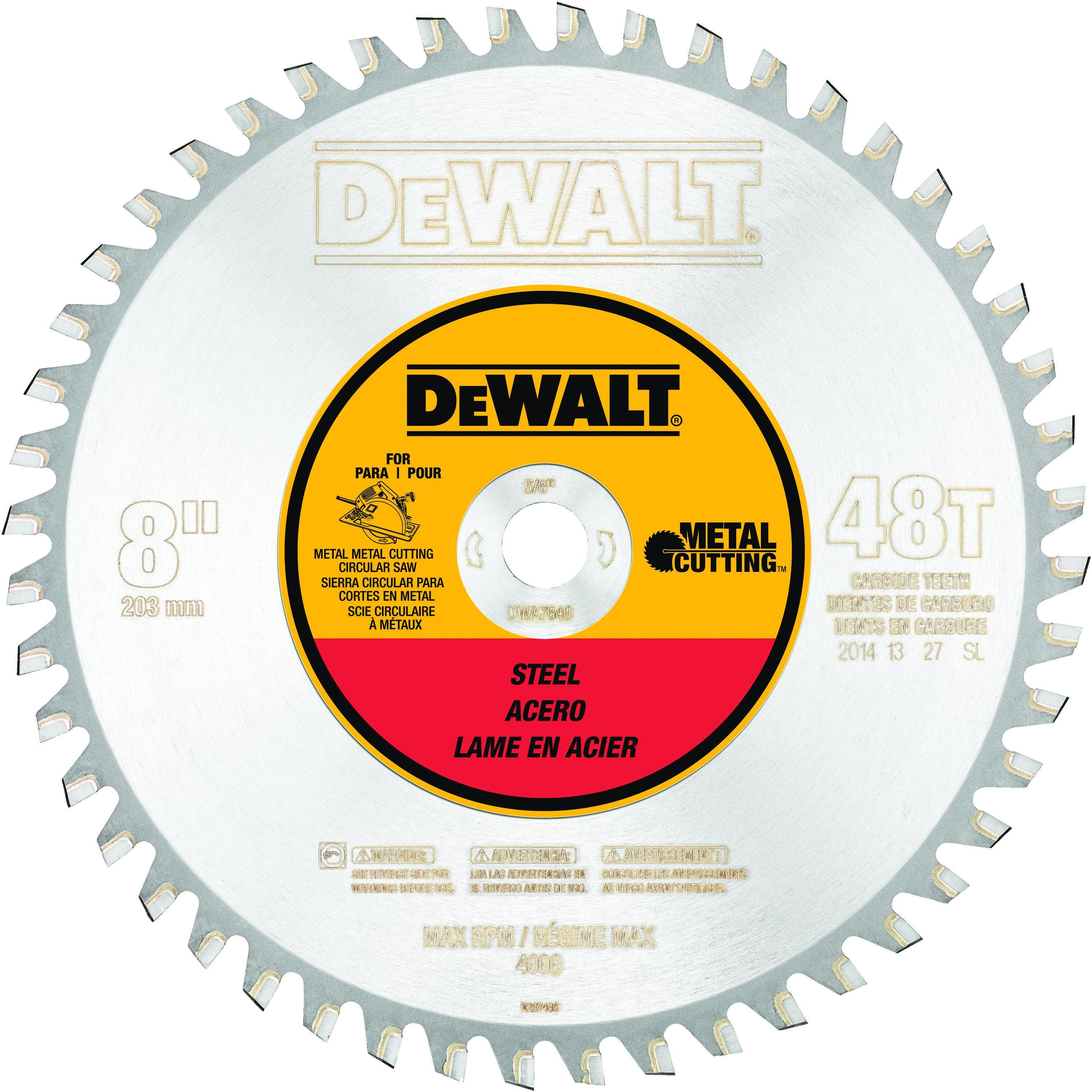 DeWALT® DWA7840 Circular Saw Blades