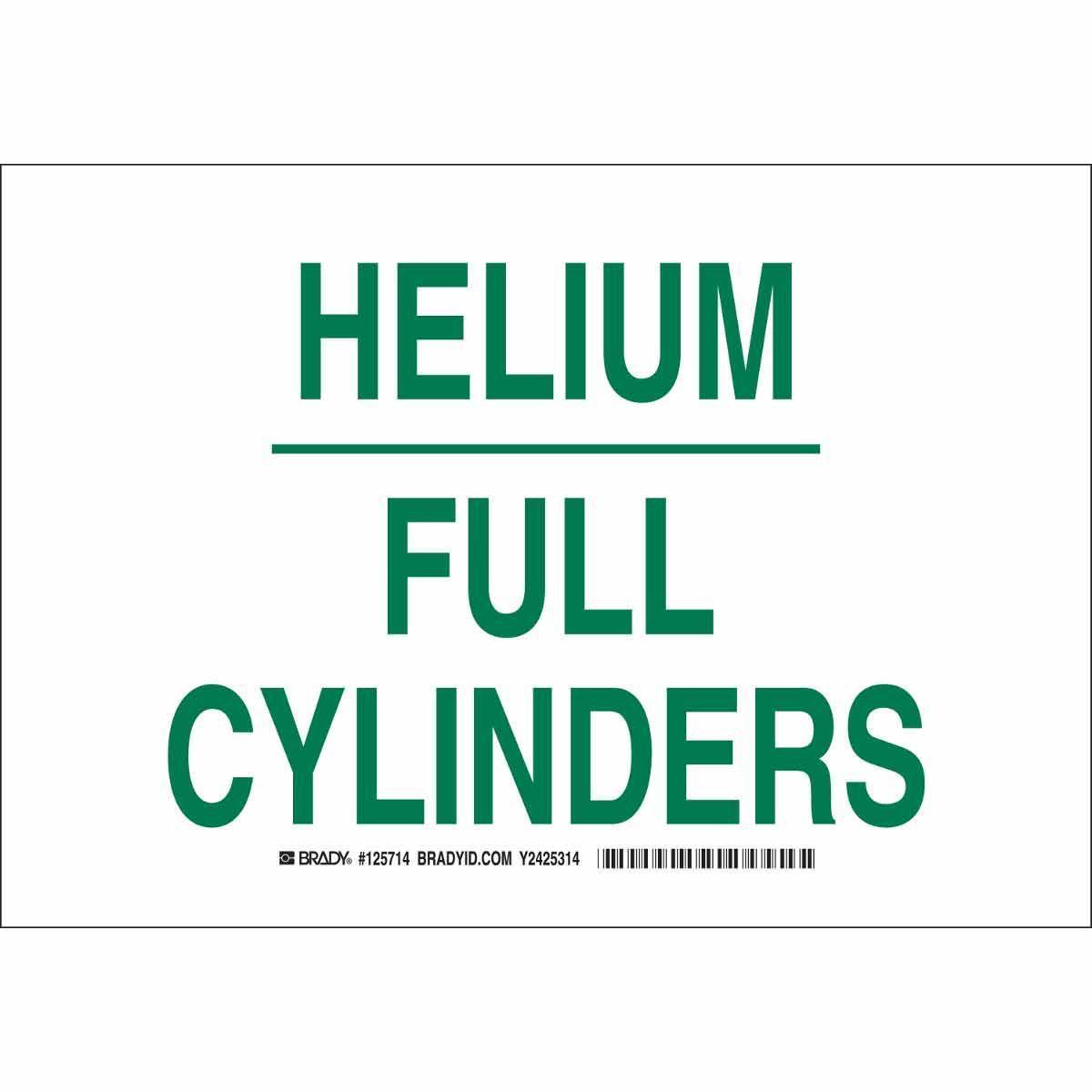 Brady® 125717 Chemical & Hazardous Material Signs