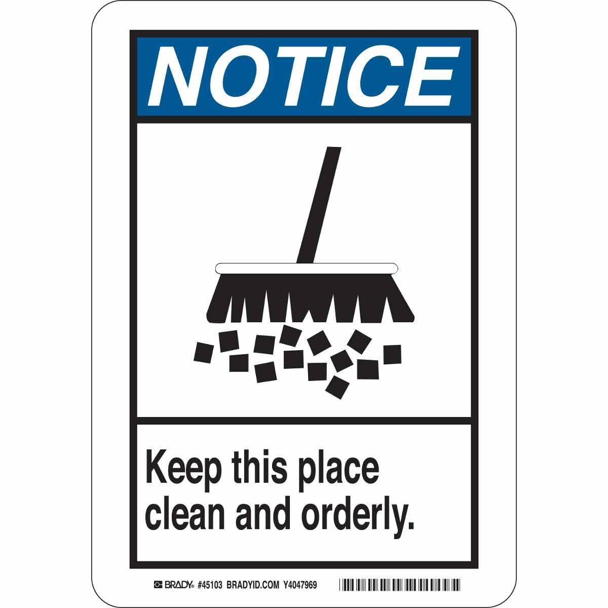 Brady® 45035 Office & Facility Signs