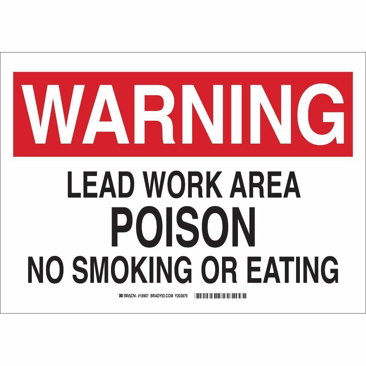 Brady® 18909 Chemical & Hazardous Material Signs