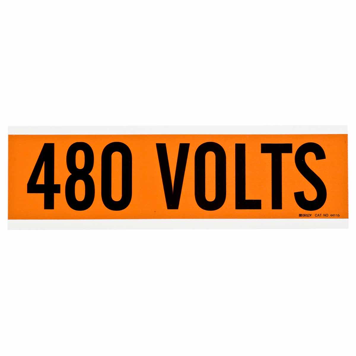 Brady® 44115 Conduit & Voltage Markers