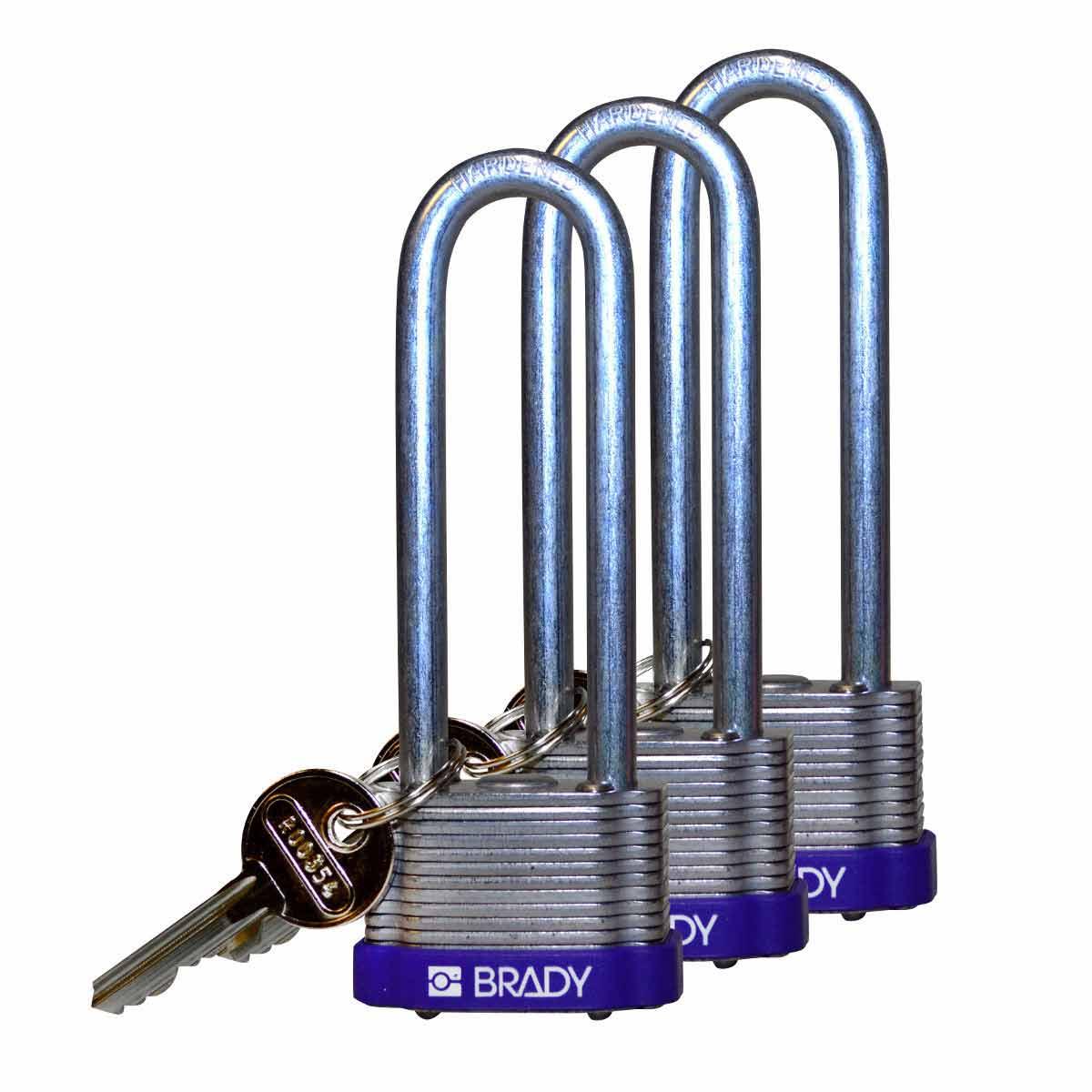 Brady® 123259 Lockout Padlocks