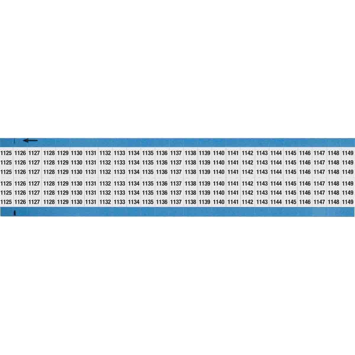 Brady® WM-1125-1149-SC-PK Wire Marker Cards