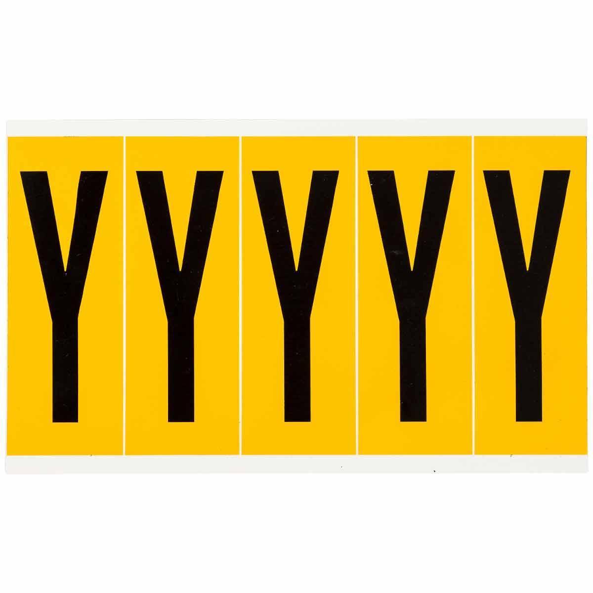 Brady® 1560-Y Letters & Numbers
