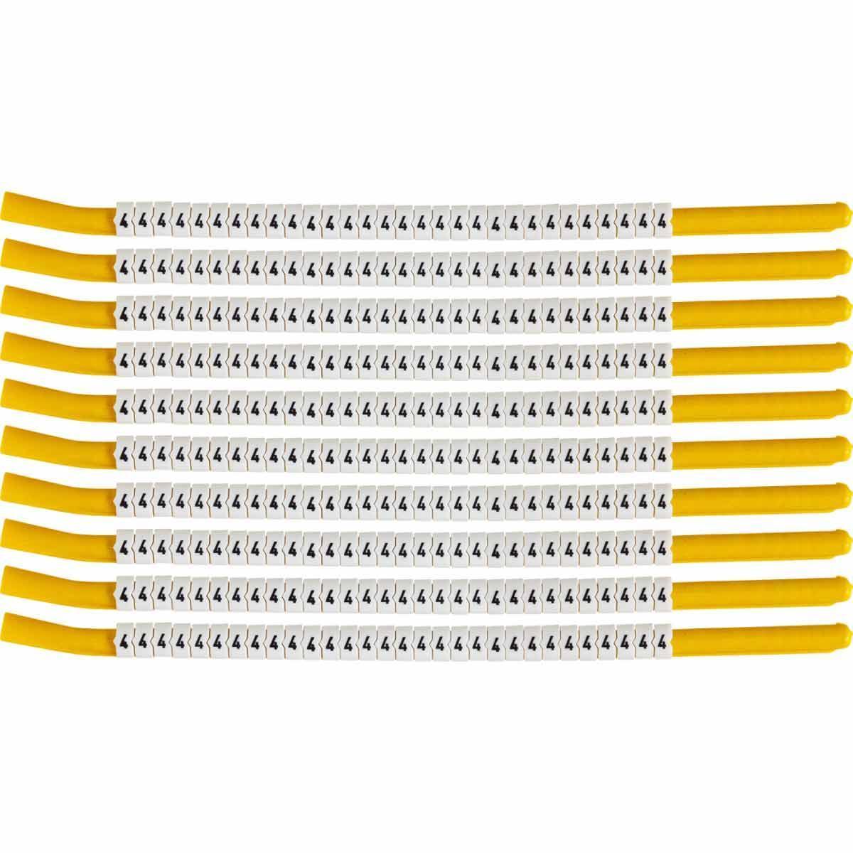 Brady® SCN18-4 Clip on Wire Markers