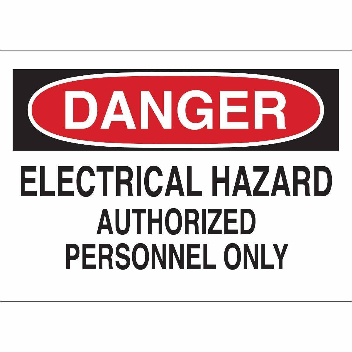 Brady® 40656 Access & Security Signs