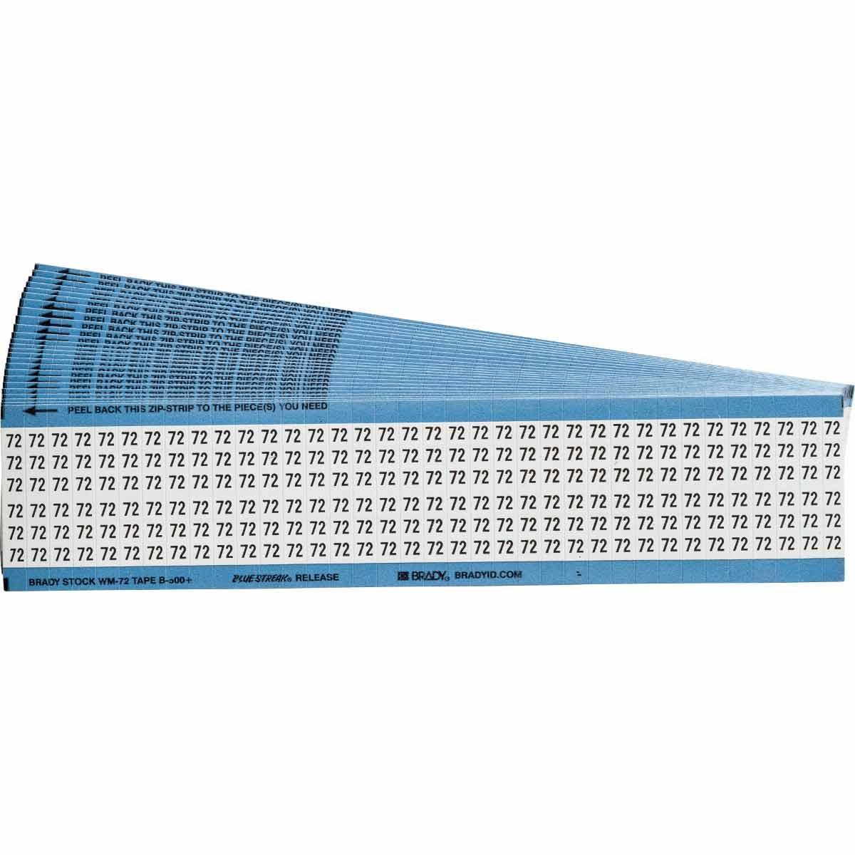 Brady® WM-72-PK Wire Marker Cards